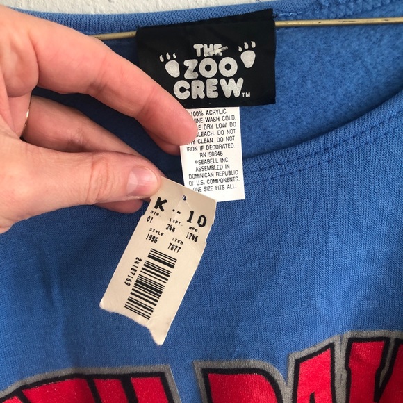 Vintage University of South Dakota Oversized Sweatshirt Tee NWT - Picture 5 of 5